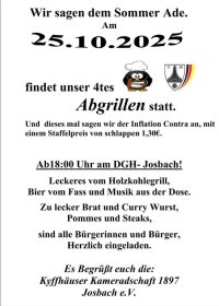 abgrillen